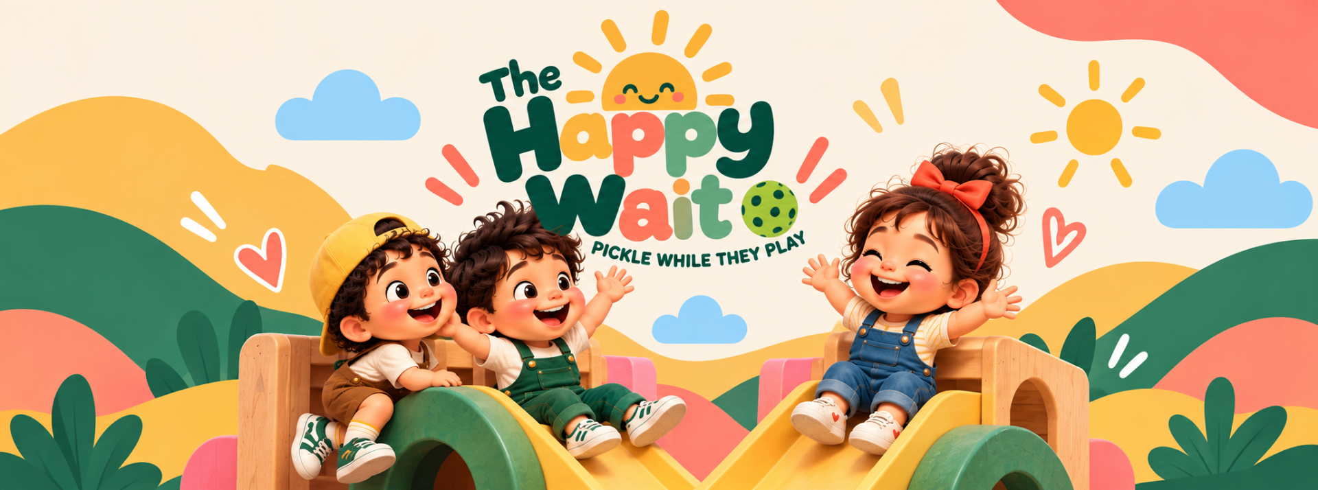 Kids playing at The Happy Wait